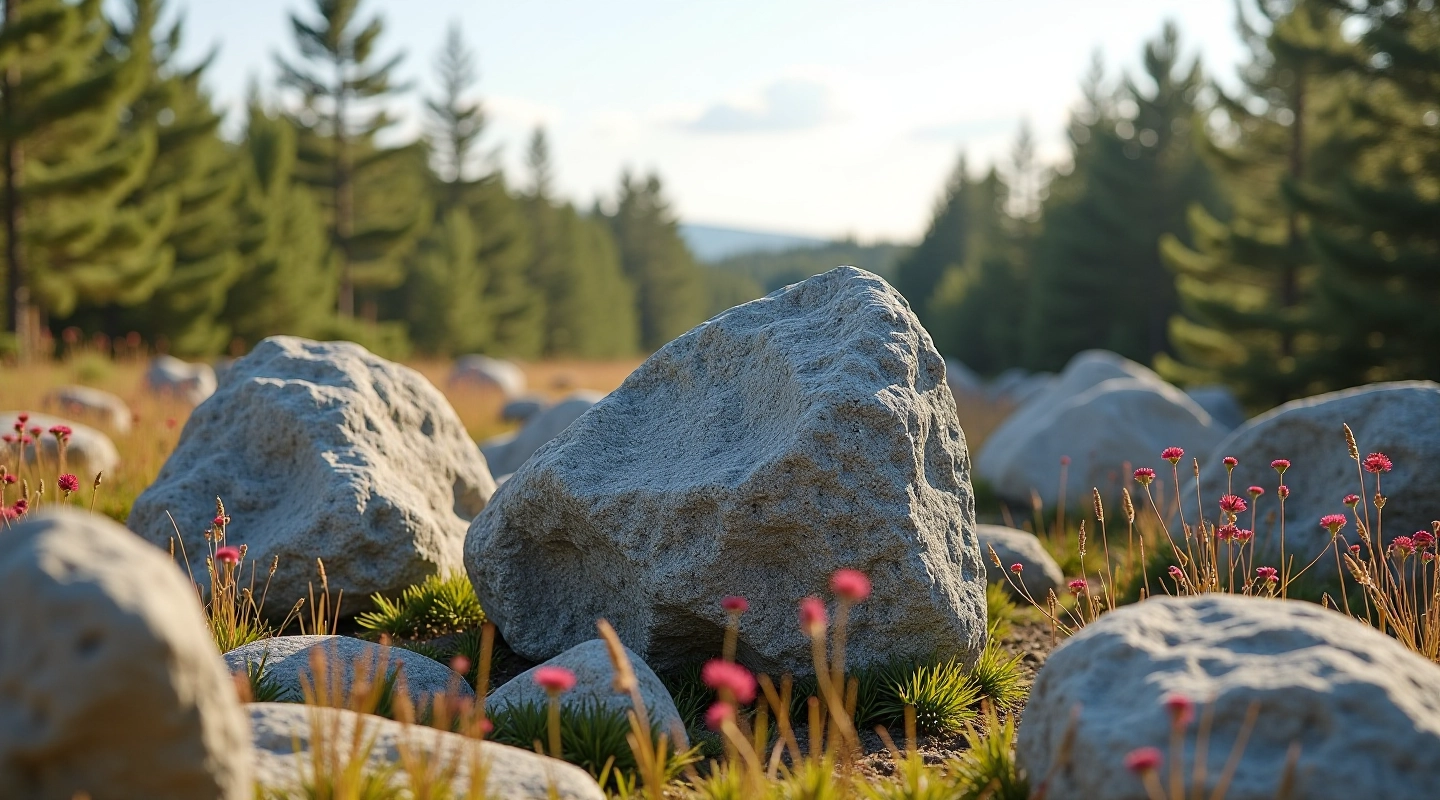 Kaali kraater Saaremaal, suur ringikujuline järv metsaga ümbritsetud, päikese languses